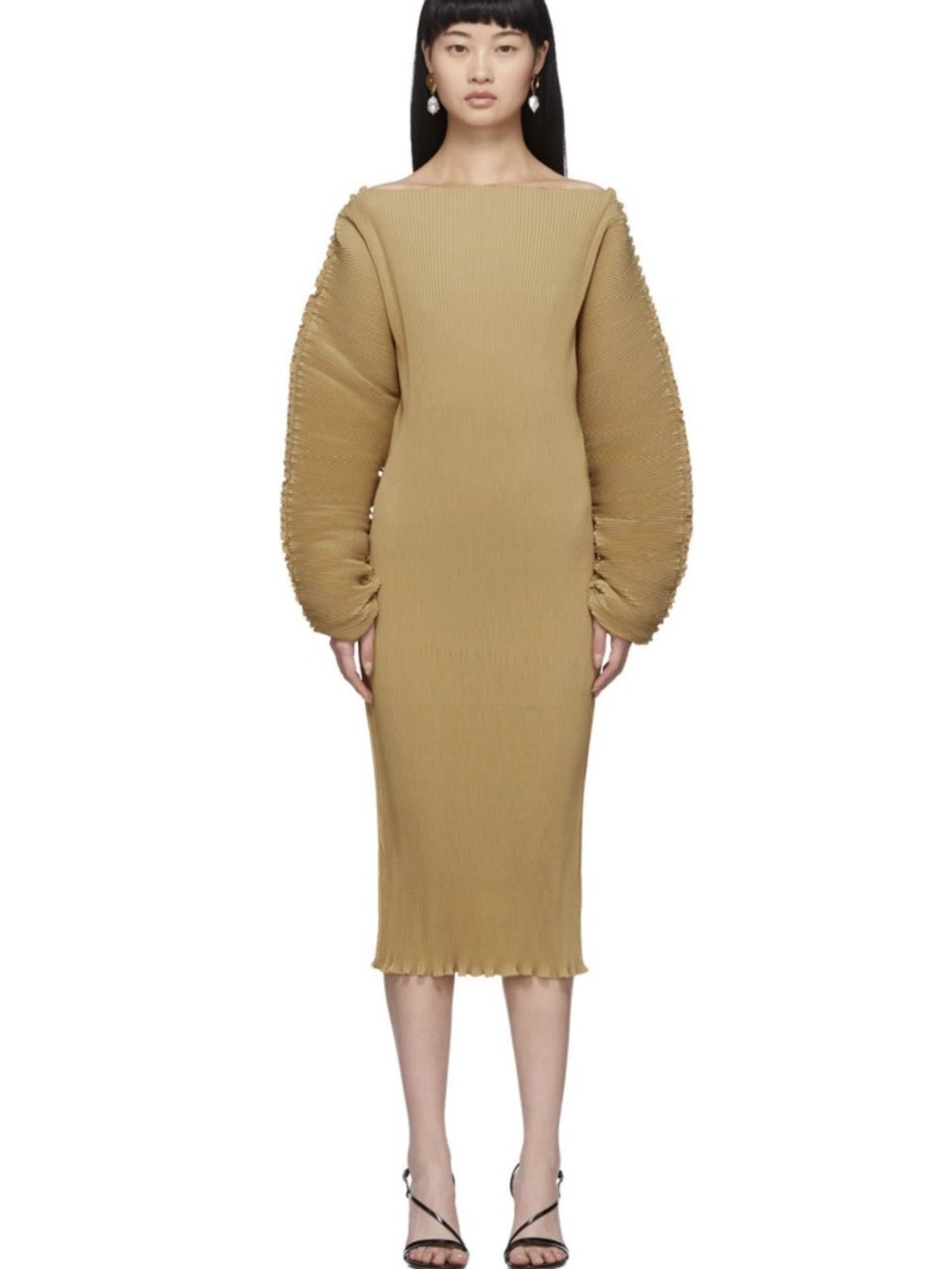 Toteme Yellow Mia Vana Dress